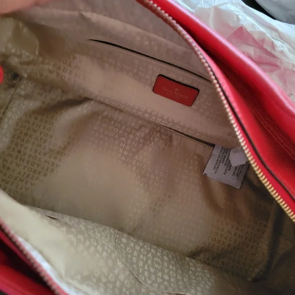 Kate Spade  red handbag - Picture 5 of 6